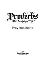 Sample Proverbs Index